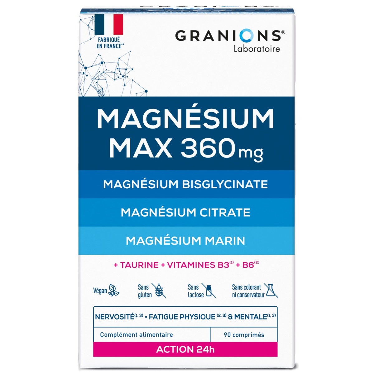 Magnesium max 360mg