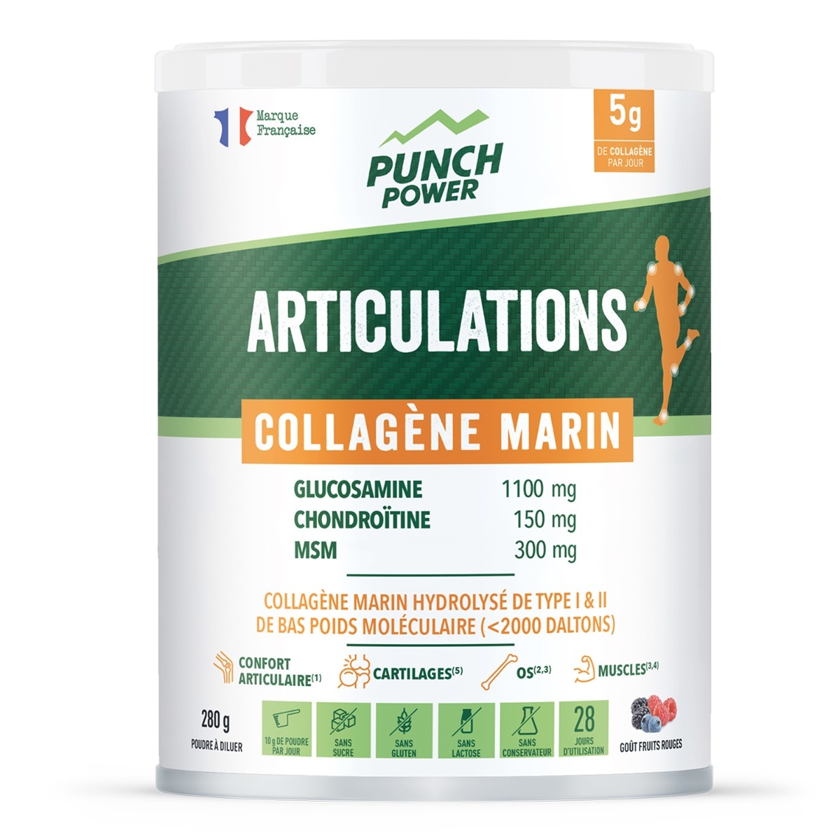 Collagène marin - Punch power- articulation - chondrostéo