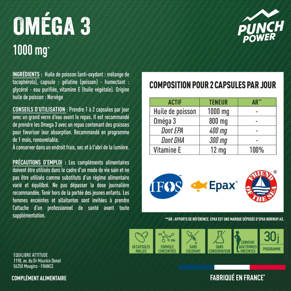 Omega 3 Punch Power