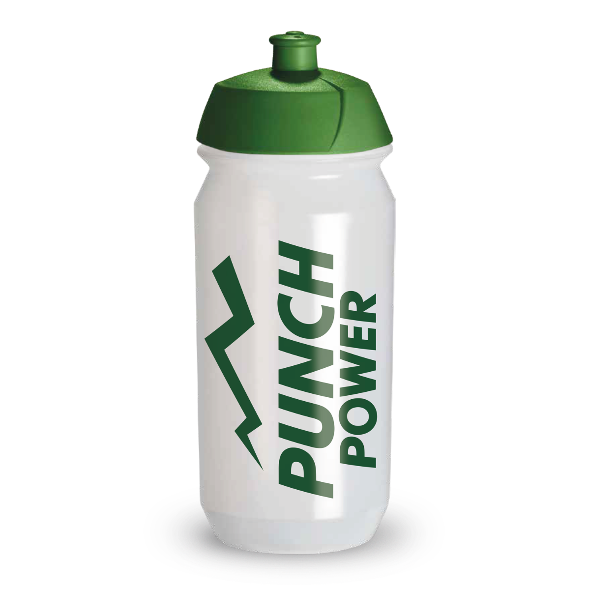 Punch Power Gourde transparente 500 ml pour boisson énergétique