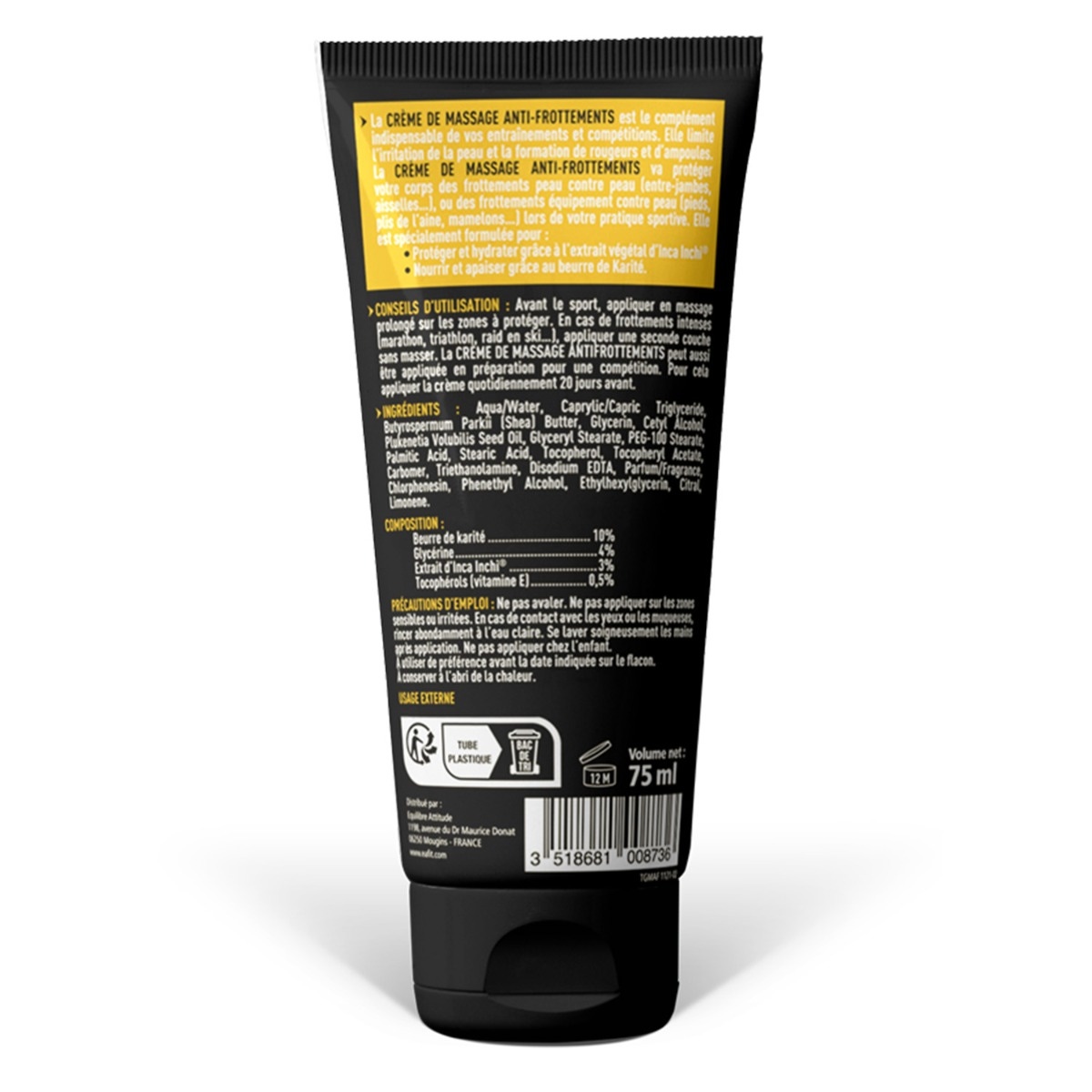 EAFIT Crème Anti-frottements 75 ml
