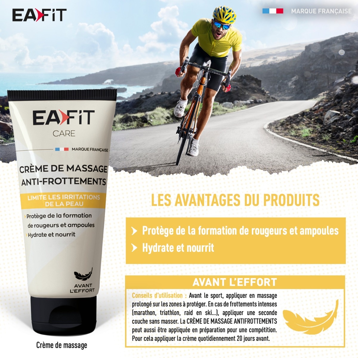 EAFIT Crème Anti-frottements 75 ml