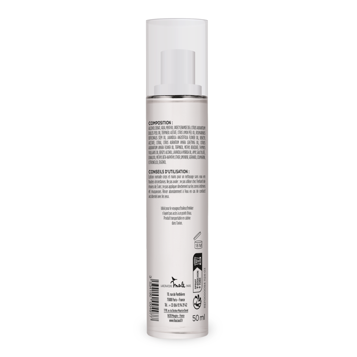 FOUCAUD Friction de Voyage 50 ml
