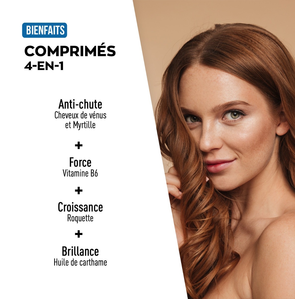 Pro Keracys Cheveux 4 en 1 - 2Mois + 1 Offert BIENFAITS