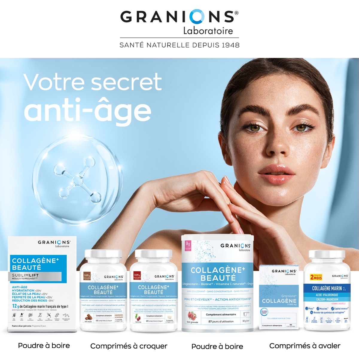 gamme Granions Collagène