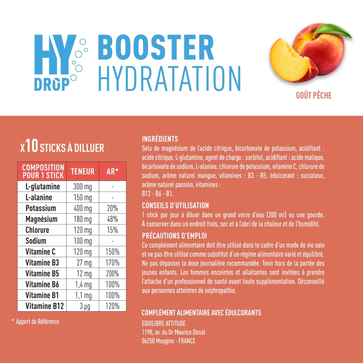 Hydrop - Booster Hydratation Stick