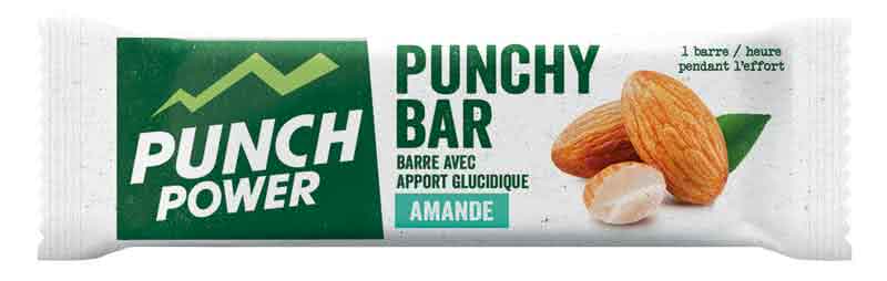Barres énergétiques Punch Power - Punchybar - Texture moelleuse, ne colle pas aux doigts.